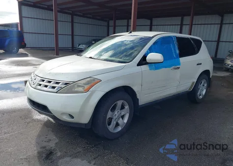 2005 Nissan Murano S from USA, damaged, VIN JN8AZ08T45W300562